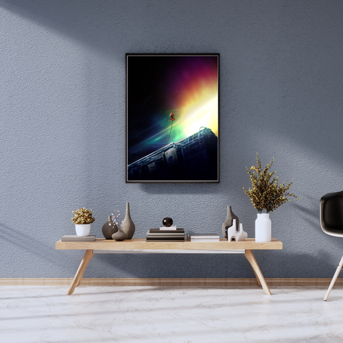 Poster Esplorazione Spaziale e Tela - Arte Astronauta, Decorazione Avventura Cosmica - Foto 8 di 9