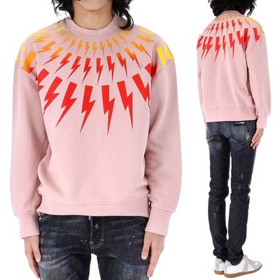 Neil Barrett Fair Isle Thunderbolt Degrade Sweater PBJS162 3577 51641985