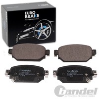Eurobrake BremsbelÄGe Satz Hinterachse Passend FÜR Mazda 3 Bremsen | 5502223267