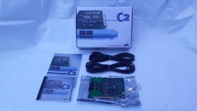 AVM ISDN-Controller C2 - Aktive ISDN-Karte - PCI - 2 x S0-Port + Zubehör
