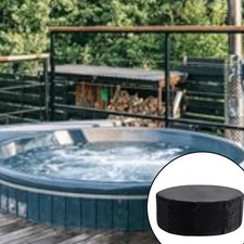 Housse de spa extérieur housse de baignoire ronde protection de spa extérieur