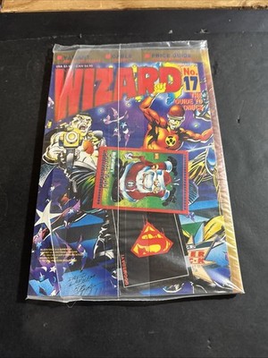 Wizard #17 1993 Wizard Press Sealed Card Ww4