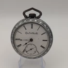 1890 Elgin Pocket Watch Grade 75  Size 18s 15J Model 5 Class 9