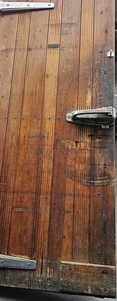 Puerta congelador antigua Butcher Boy Foto 3 de 4