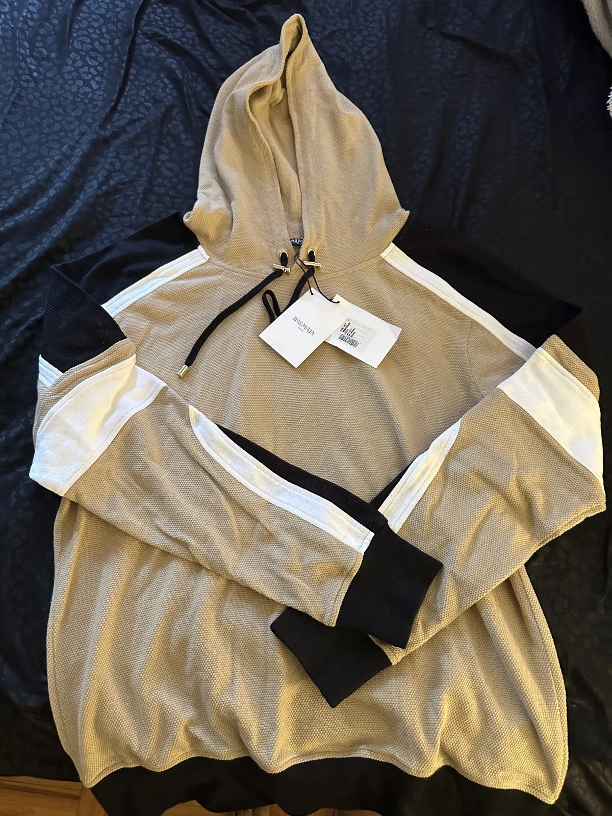 Balmain — Balmain  Hoodie Size Large 100% Authentic (certificate included)  $995 Retail