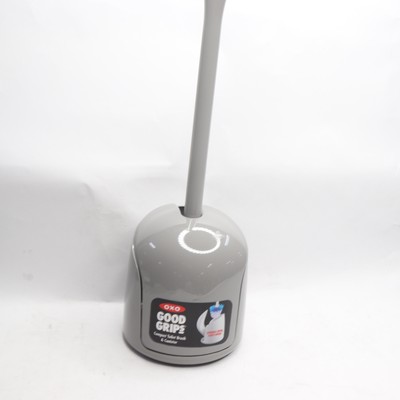 OXO Good Grips Compact Toilet Brush & Canister Gray 12225900