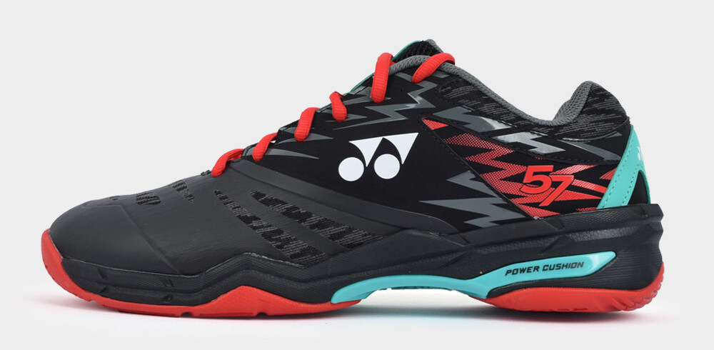 Yonex Badminton Shoes Power Cushion 57 Black Unisex Racquet