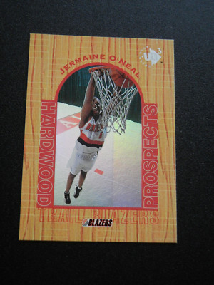 1996-97 Upper Deck UD3 #3 Jermaine O'neal ROOKIE Hardwood Prospects TrailBlazers