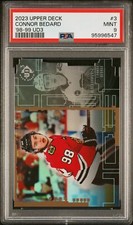 2023 UPPER DECK EXTENDED SERIES 1998-99 UD3 #3 CONNOR BEDARD RC PSA 9