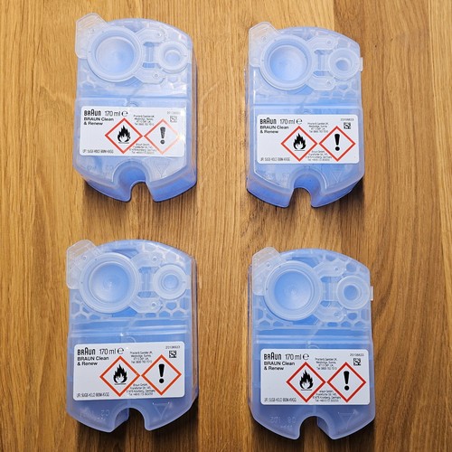 Braun 3in1 Reinigungs Kartuschen Clean & Renew CCR4 4er Pack