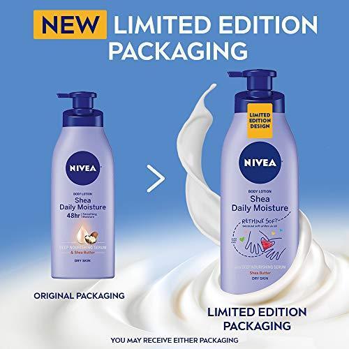 NIVEA Shea Daily Moisture Body Lotion, Lotion für trockene Haut mit Sheabutter, 16,9 Fl - Bild 8 von 9