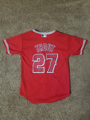 mike trout kids jersey