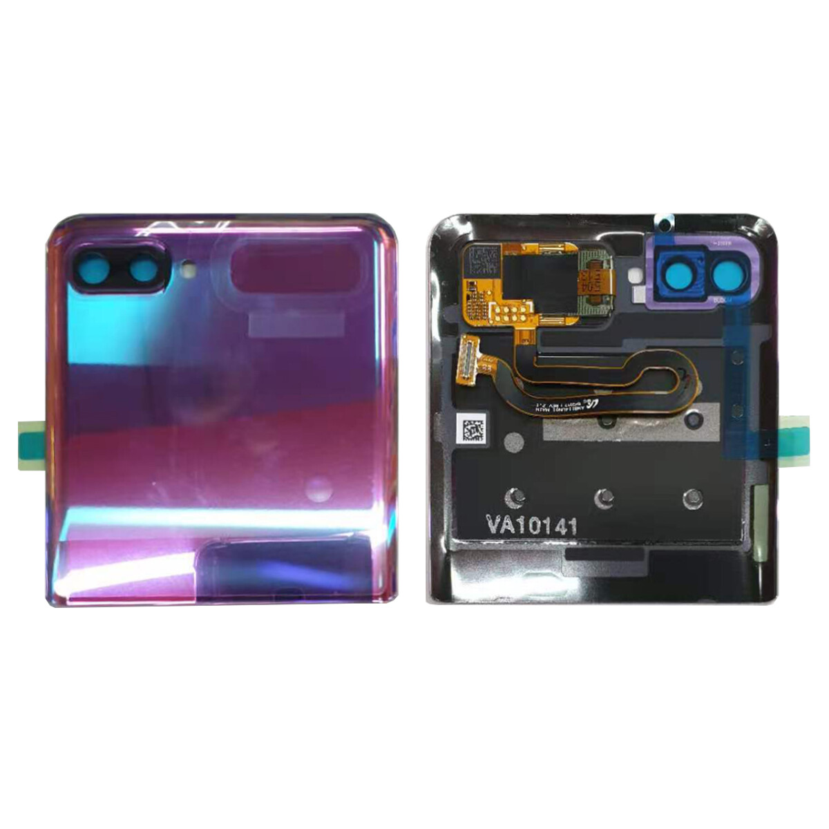 Samsung SM-F700 SM-F707 Galaxy Z Flip Back Upper Door Cover with