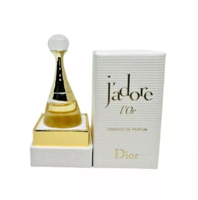Dior J'adore L'Or Essence de Parfum Mini Travel Size Splash 3.5ml/0.12fl oz NEW