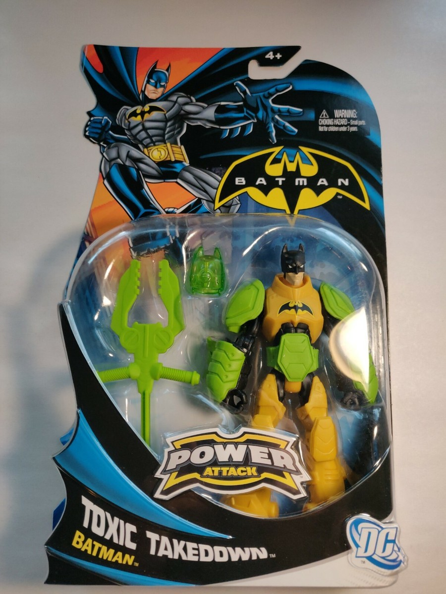 Batman Power Attack: Action Figure Mission Fire Fight Con Armatura E Accessorio - 3