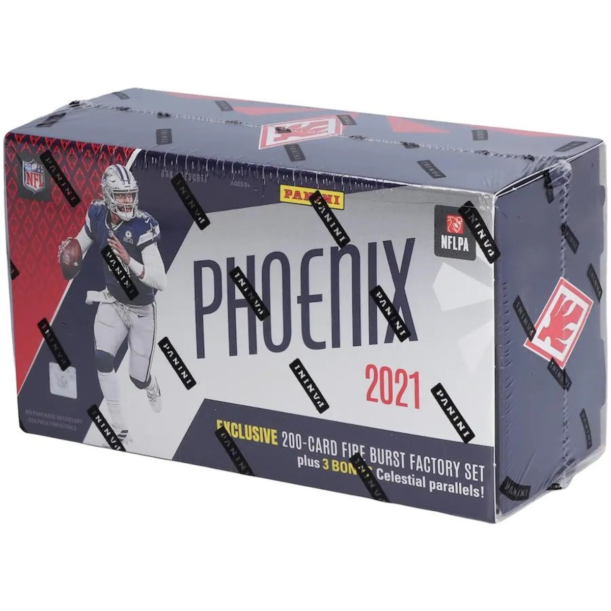 2021 Panini Phoenix Football Complete Fire Burst Factory Set