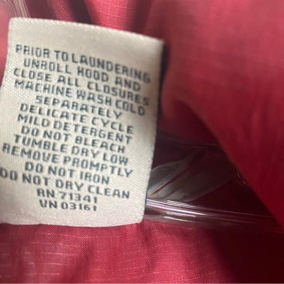 LL Bean Jacket Mens Extra Extra Large Stowaway Ho… - image 8