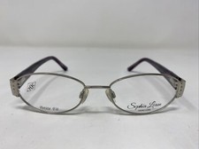 Sophia Loren M245 265 51-17-135 Silver/Purple Full Rim Eyeglasses Frame KX59