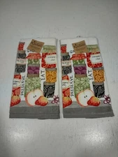 Set of 2 Kay Dee Designs Kitchen Towels Canning Jam Jellies Preserves New w/Tag