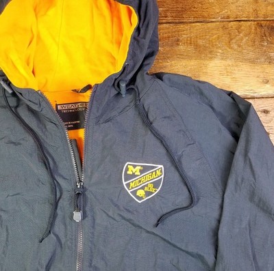 nylon sweatshirt lined jacket