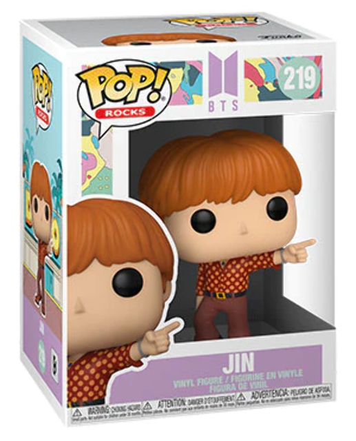Funko Pop BTS Dynamite Jin Figure W 