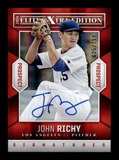 2014 Panini Elite Extra Edition Baseball #45 John Richy Rookie RC LA Dodgers