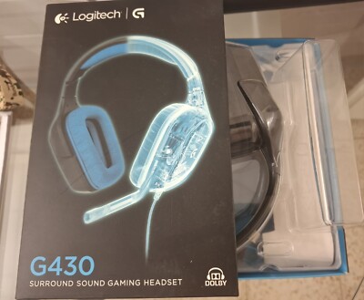 Logitech G430 Gaming-Headset KLINKE 7.1 Surround Sound Noise-Cancelling Mikrofon