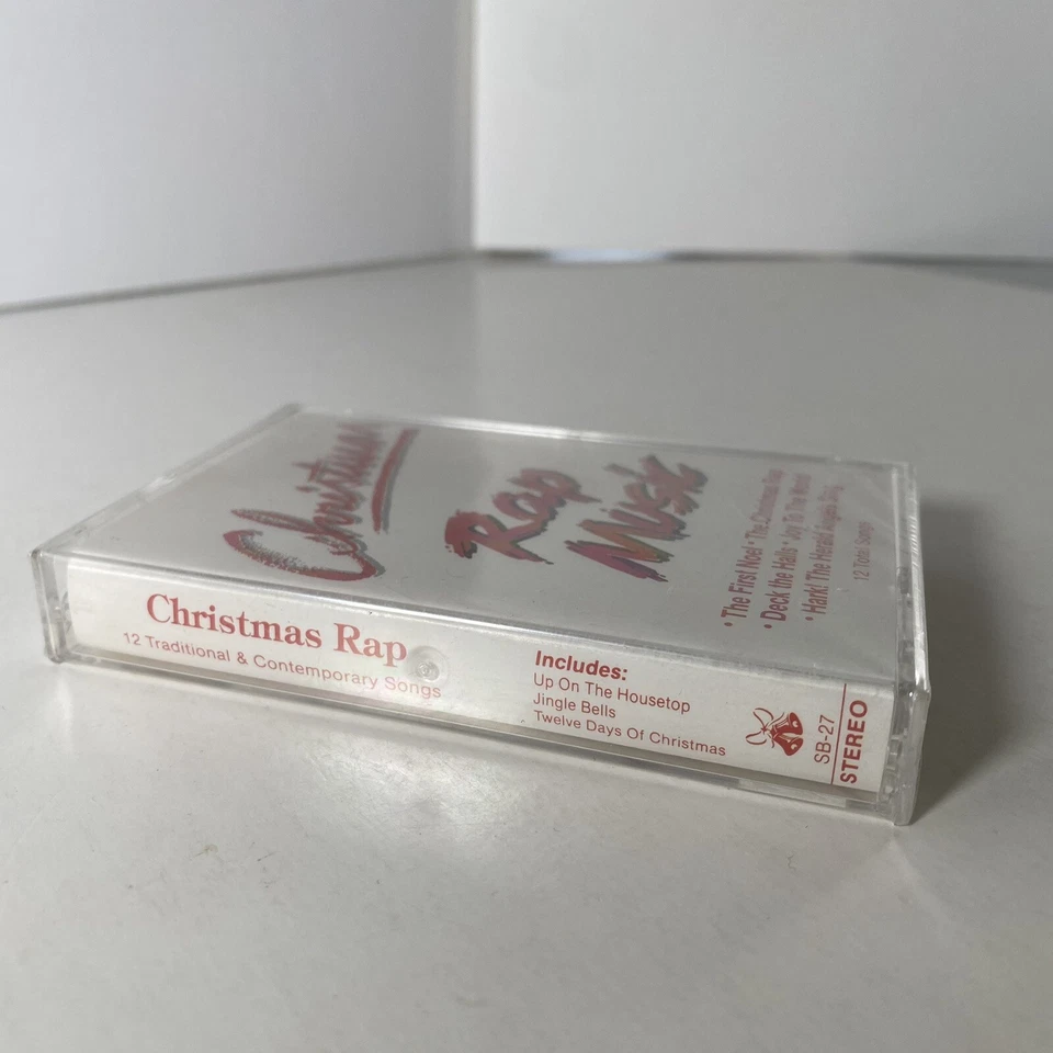 Christmas Rap Music Vintage Cassette 1990 Silver Bells Hip Hop Comp New Sealed - Image 2 of 4