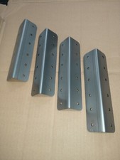 Steel  Angle Repair Brackets Corner Brace Timber Fixing  40 x 40 x 2mm 24 PACK