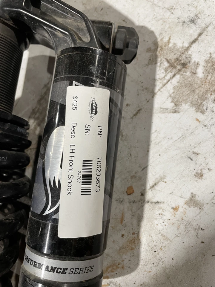 Amortiguador delantero derecho - 2021 CAN AM #81 Maverick Sport MAX 1000R - negro Foto 2 de 2