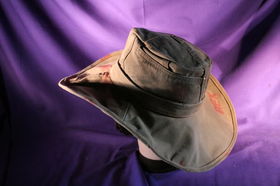 Sombrero de Vaquero Carhartt Talla M o 7 Hecho a Mano Tostado Formable Pato Fedora Foto 3 de 4
