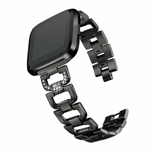 Stainless Steel Watch Band For Fitbit Versa 3/Fitbit Sense Metal Wristband Strap - Picture 7 of 10