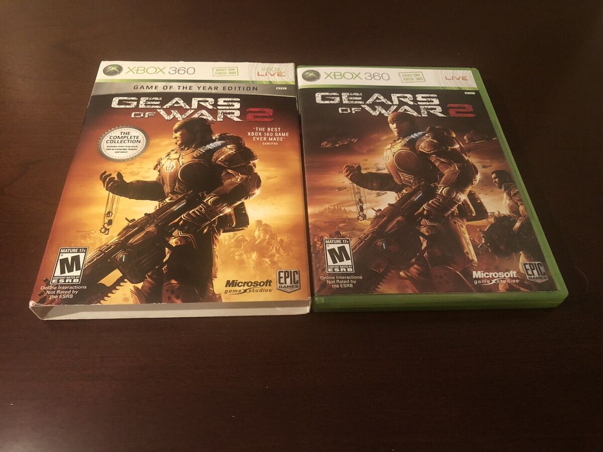 Gears Of War 2 (Game Of The Year) (Bilingal Cover) (XBOX360) on XBOX360 Game