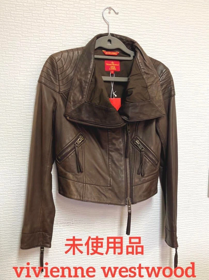 Vivienne Westwood Rider's Leather Jacket Red Label Size 3