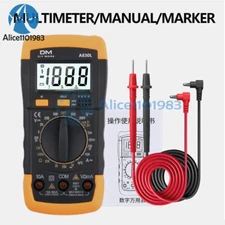 DM A830L Handheld Digital Multimeter Ammeter Voltmeter DC AC Diode Freguency
