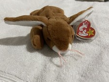 EARS Ty Beanie Baby RARE, GREAT CONDITION 1995 PVC PELLETS AND ERRORS