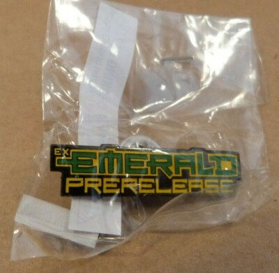 Pokemon: Ex Emerald Pre-Release Enamel Pin Badge
