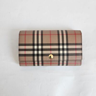 BURBERRY★ビンテージ チェックWallet Bag_LS HANNAH 8025162 Burberry Hannah Wallet On Strap Vintage Check | eBay