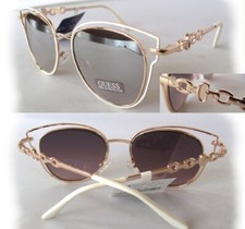 guess women's sunglasses white