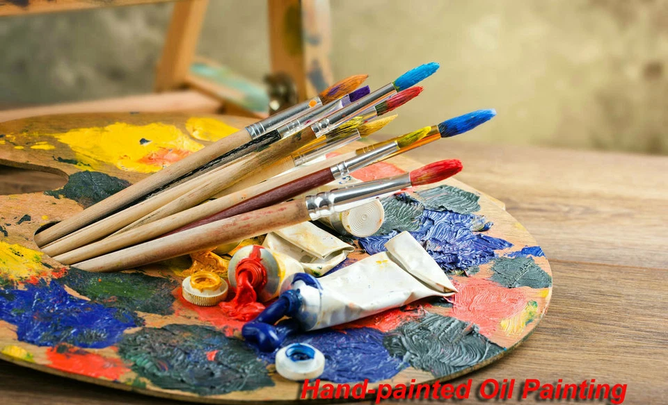 Still life (The dessert) Pablo Picasso Hand painted Oil Painting Canvas Home Dec - Image 4 of 4