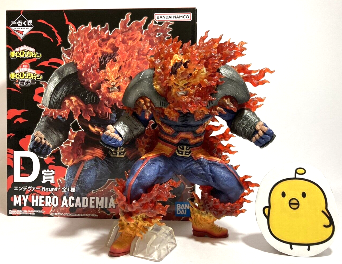 My Hero Academia Endeavor Figure Ichiban Kuji D Will Bandai Japan