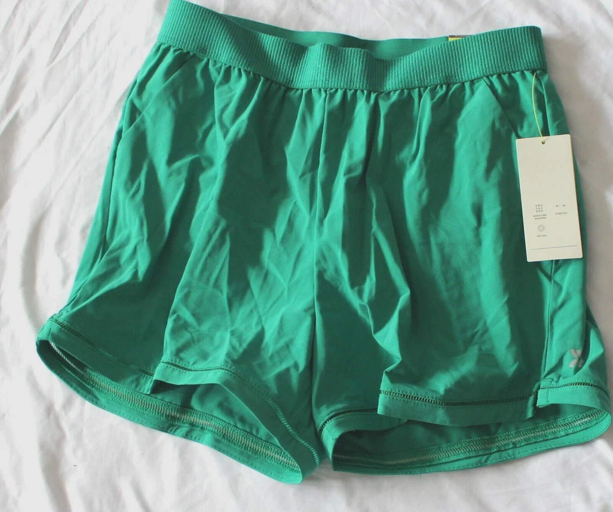 All In Motion Girls Shorts size XL 14-16 green New