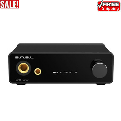 SMSL DS100 USB DAC CS43131 4.4mm Balanced Headphone Amplifier Audio Decoder