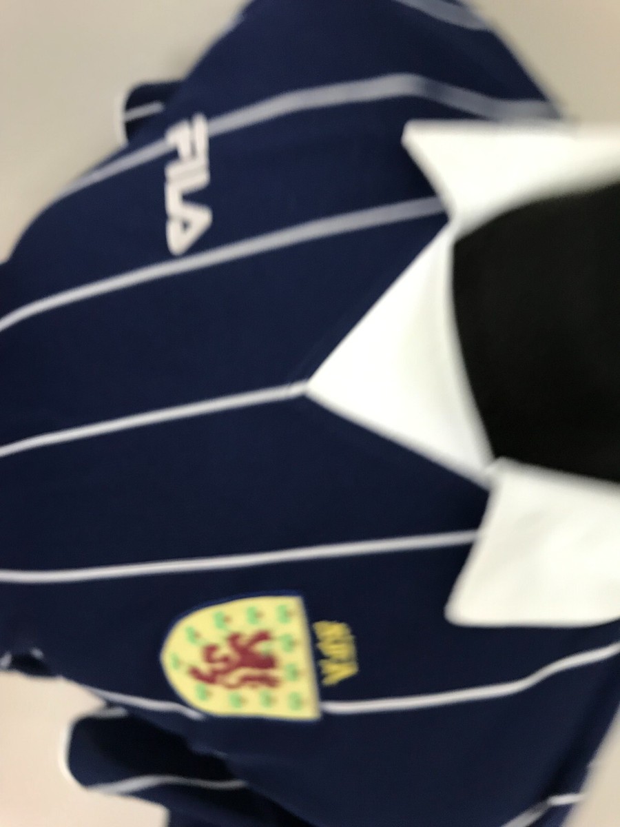 Scotland Home football shirt large 2002 - 2003 Fila Scoltand