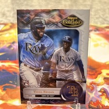 2022 Topps Gold Label Base Class 3 #100 Vidal Brujan - Tampa Bay Rays