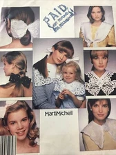 McCalls P973 Vintage Sewing Patterns Crafts marti Michell 8 Bows 13 Collars