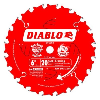 Diablo 6'' X 1/2'' X 20T ATB