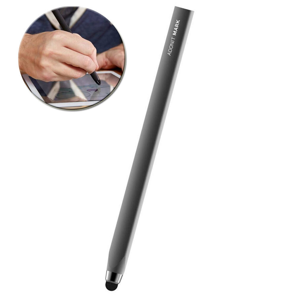 Adonit Mark Stylus Aluminium Pen for iPad iPhone/Samsung Tablet Mobile  Phones BK