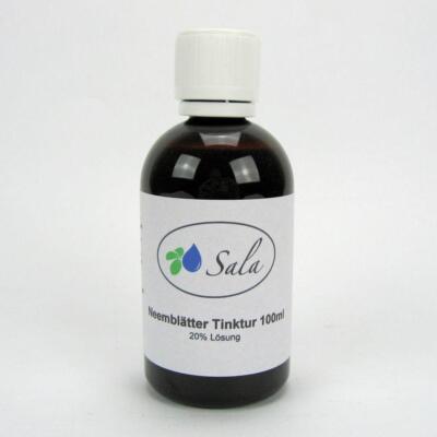 Sala Neemblätter Niemblätter Neem Niem Tinktur Lösung 100 ml PET Flasche