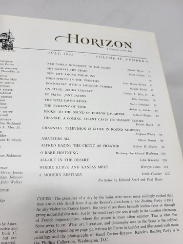 1962 Horizon Hardcover Magazine of the Arts -6 Volumes -Complete - Picture 9 of 14